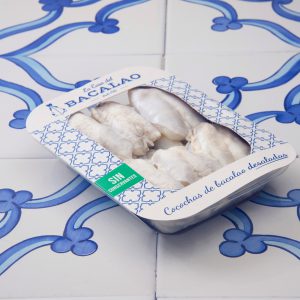 Cocochas de bacalao desaladas